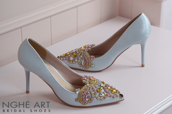 Xám xanh pastel - 10 phân