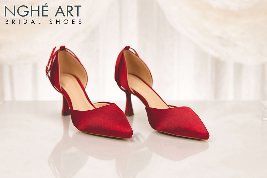 10 kiểu giày cao gót đẹp mà phụ nữ cần biết (P2) - Ảnh 6 -  Nghé Art Bridal Shoes – 0908590288