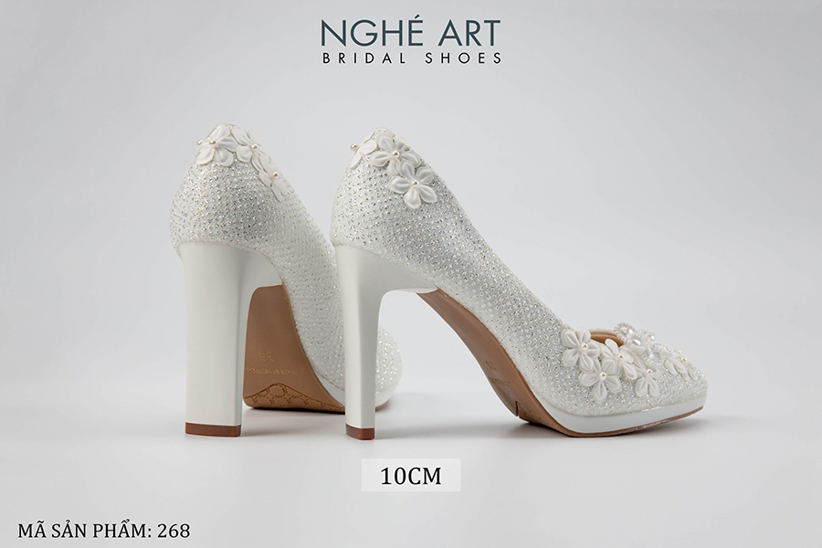  5 kiểu giày cưới phù hợp dành cho nàng nhỏ nhắn - Ảnh 13 -  Nghé Art Bridal Shoes – 0908590288
