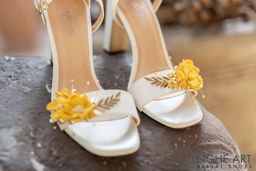  5 kiểu giày cưới phù hợp dành cho nàng nhỏ nhắn - Ảnh 3 -  Nghé Art Bridal Shoes – 0908590288
