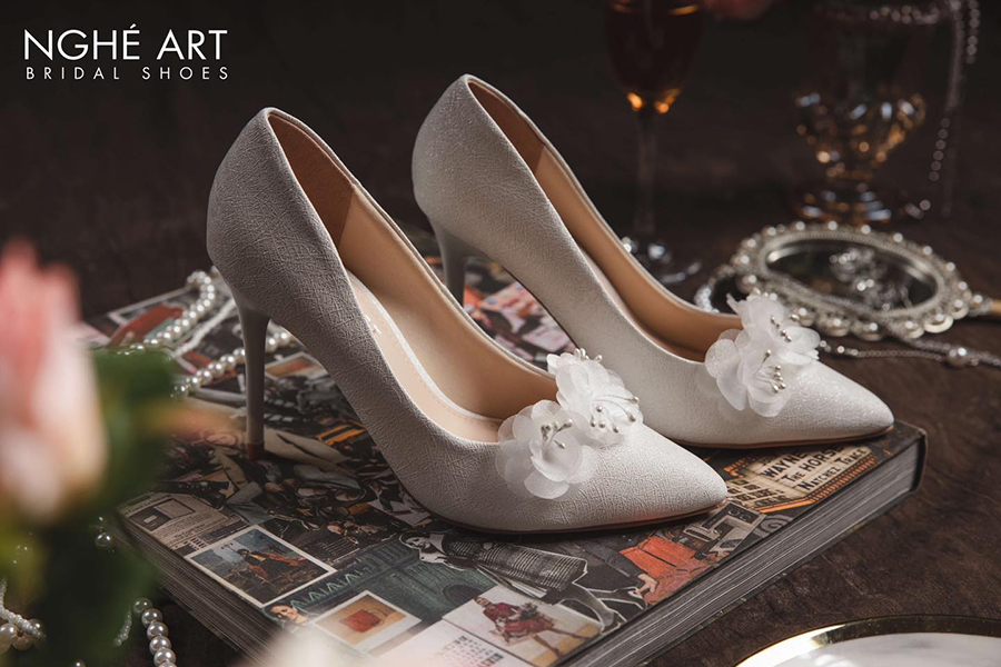 Mẫu giày cưới mới nhất của Nghé Art tháng 5 năm nay - Ảnh 6 - Nghé Art Bridal Shoes – 0822288288