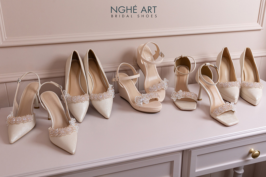 Bản Tình Ca Ánh Sắc Vàng Champagne - Ảnh 2 - Nghé Art Bridal Shoes – 0822288288