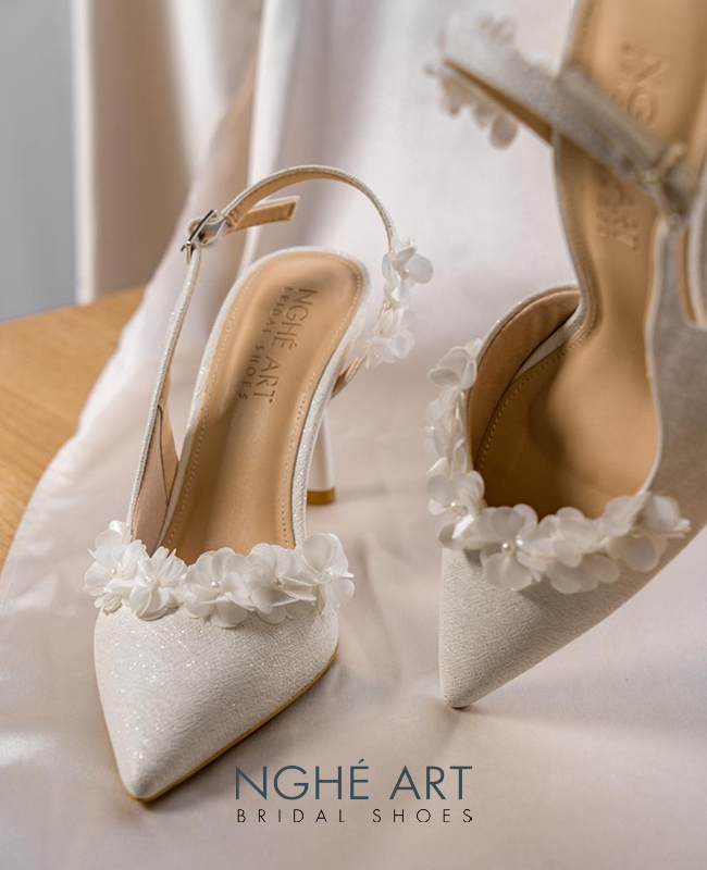 BST Giày cưới Gót Hồng - Ảnh 5 - Nghé Art Bridal Shoes – 0822288288