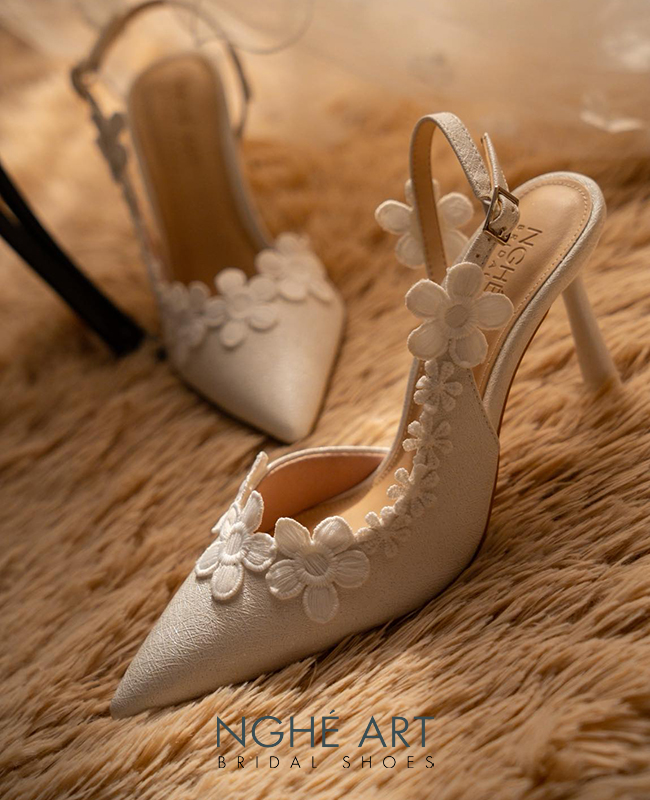 BST Giày cưới Gót Hồng - Ảnh 6 - Nghé Art Bridal Shoes – 0822288288
