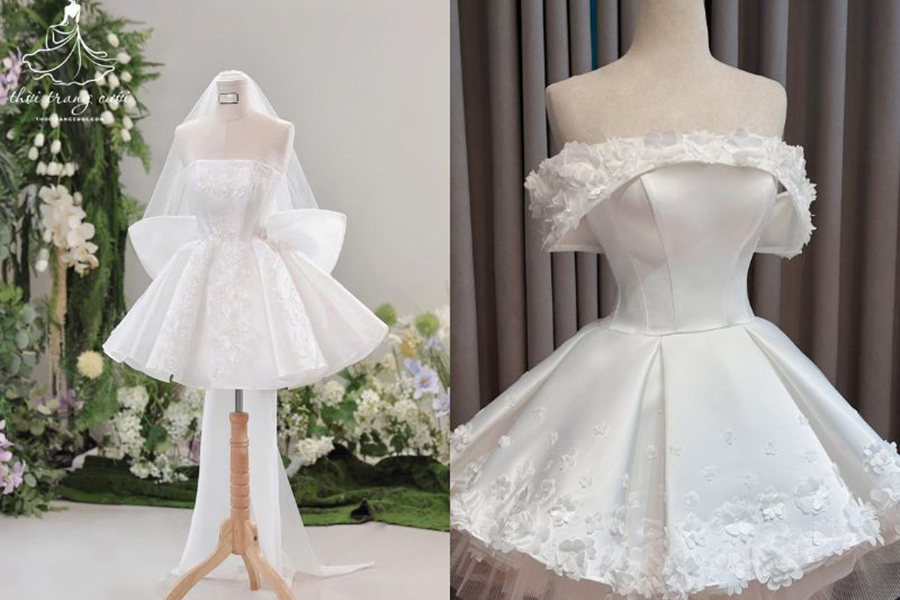 Cách chọn giày cưới theo chiều dài váy - Ảnh 6 - Nghé Art Bridal Shoes – 0822288288