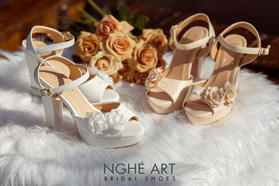 Cửa hàng giày nữ thủ công làm theo yêu cầu tại thành phố Hồ Chí Minh - Ảnh 6 -  Nghé Art Bridal Shoes – 0822288288