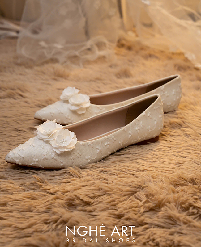 Nghìn Dáng Giày Cưới Cho Nàng Dâu Tỏa Sáng - Ảnh 5 - Nghé Art Bridal Shoes – 0822288288