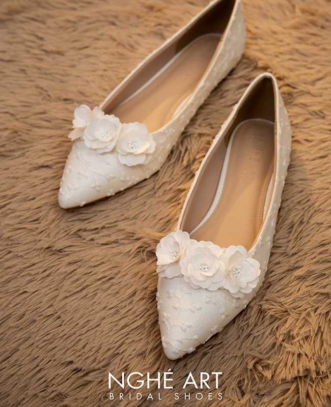 Nghìn Dáng Giày Cưới Cho Nàng Dâu Tỏa Sáng - Ảnh 7 - Nghé Art Bridal Shoes – 0822288288