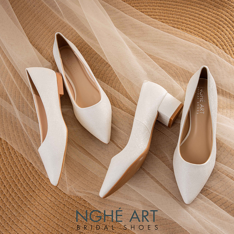 Mua giày cưới ở đâu đẹp, vừa chân và đáng tin tại TP.HCM - Ảnh 2 - Nghé Art Bridal Shoes – 0822288288