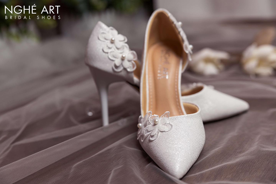 Giày cao gót cho cô dâu - Ảnh 4 - Nghé Art Bridal Shoes – 0822288288