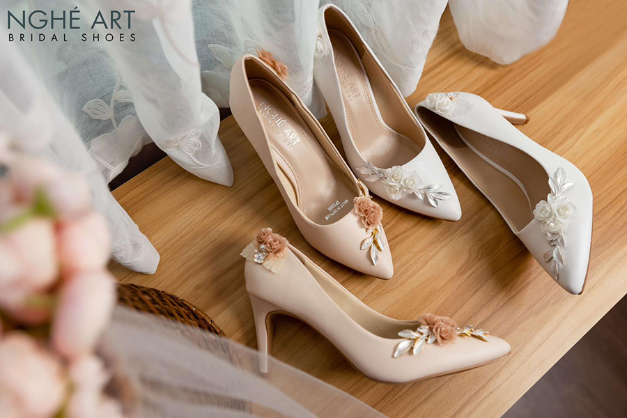 Giày cao gót scarpin - Tổng hợp những kiểu giày nàng nên thử - Ảnh 4 - Nghé Art Bridal Shoes – 0822288288