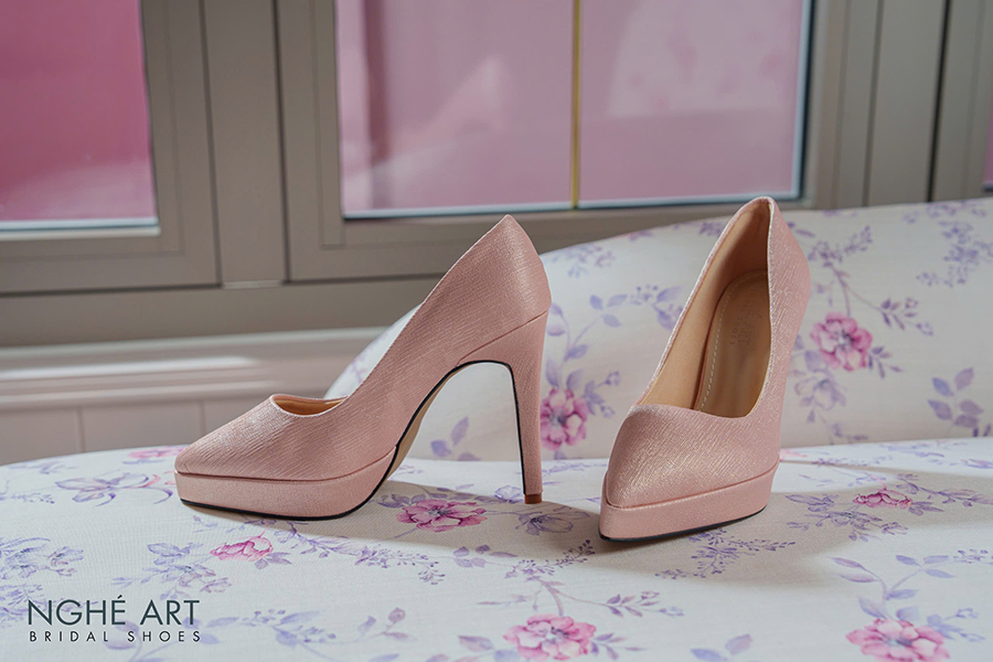 Giày Cô Dâu Tối Giản 2026 - Ảnh 2 - Nghé Art Bridal Shoes – 0822288288