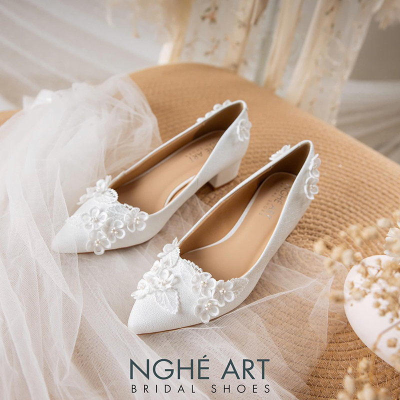 Giày cưới đẹp - Ảnh 2 - Nghé Art Bridal Shoes – 0822288288