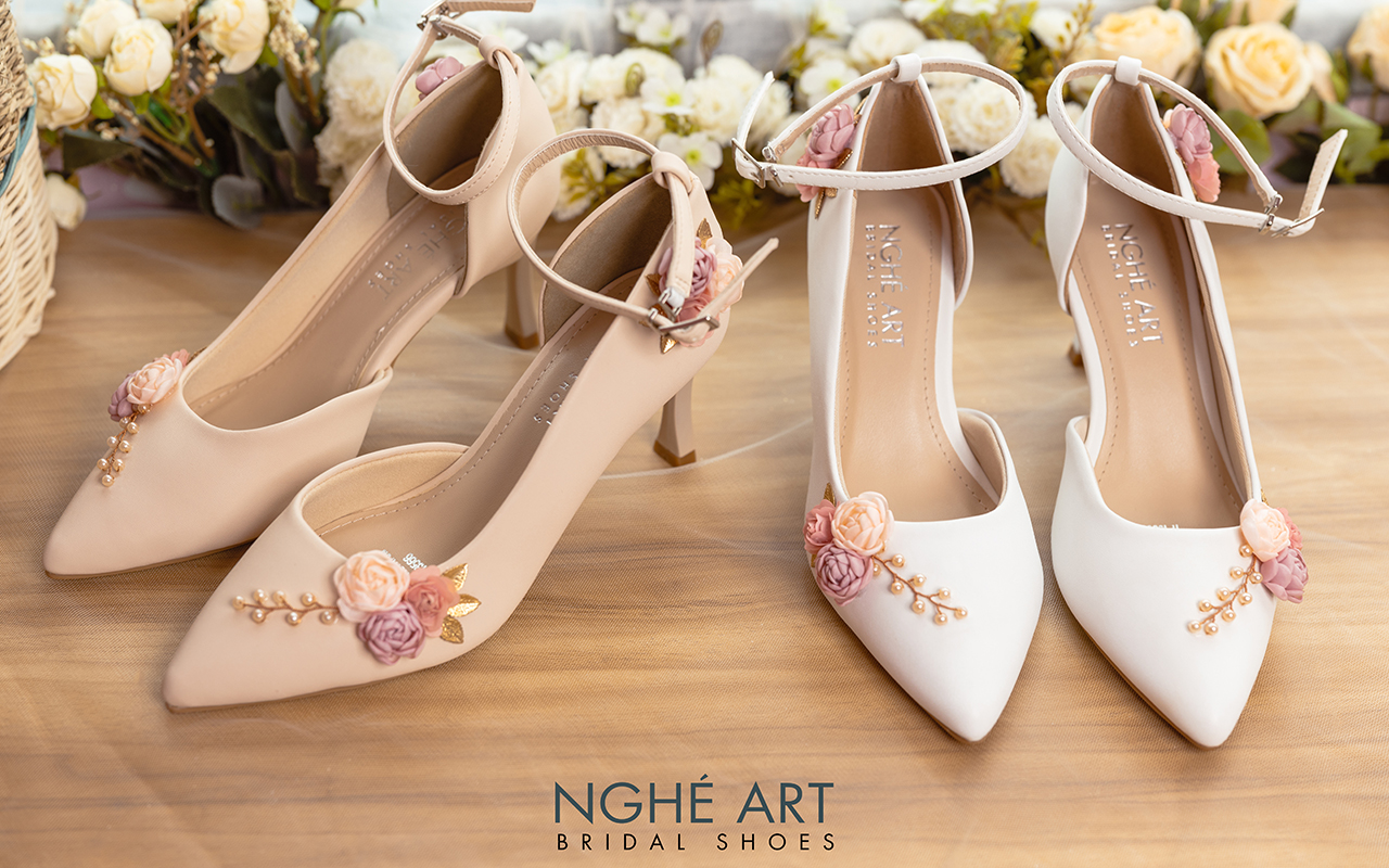 Giày Cưới Handmade - Ảnh 5 - Nghé Art Bridal Shoes – 0822288288