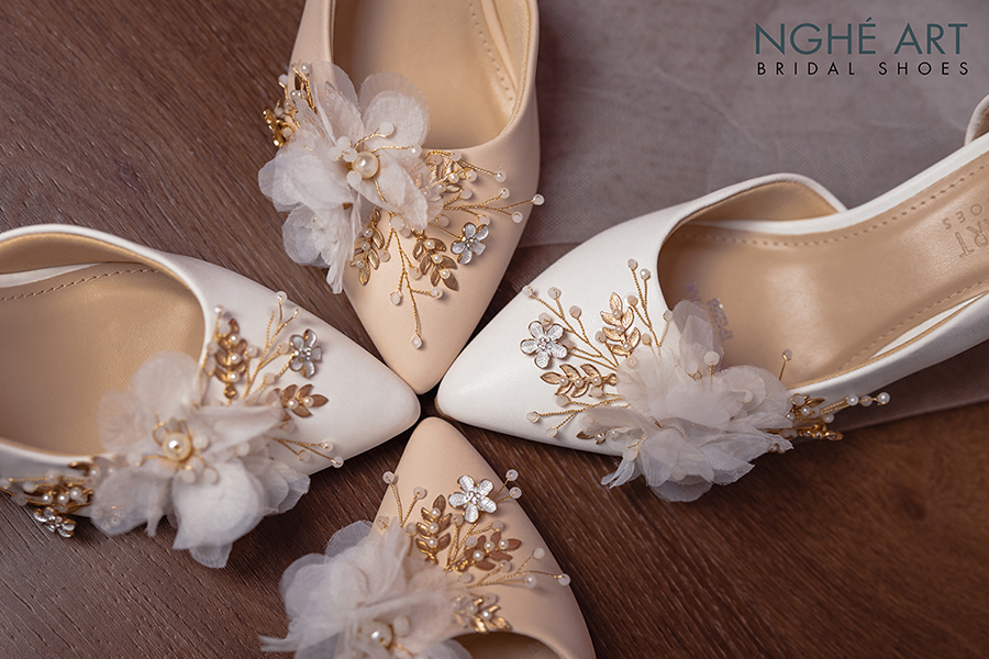 Giày Cưới Handmade - Ảnh 7 - Nghé Art Bridal Shoes – 0822288288