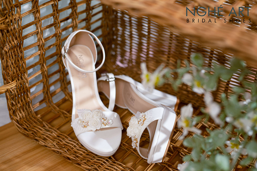 Giày cưới hở mũi - Top 5 mẫu giày hot nhất năm - Ảnh 1 -  Nghé Art Bridal Shoes – 0822288288