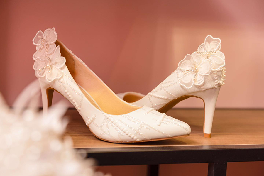 Giày cưới hoạ tiết đặc biệt - Ảnh 14 - Nghé Art Bridal Shoes – 0822288288