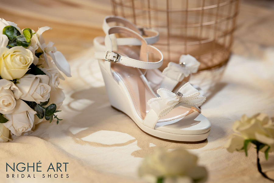Giày cưới hoạ tiết đặc biệt - Ảnh 15 - Nghé Art Bridal Shoes – 0822288288