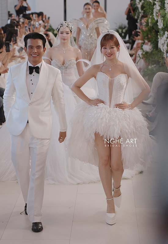 Nghé Art Đồng Hành Cùng NTK Đỗ Long Tại The Prime Bridal Fashion Show 2026 - Ảnh 3 - Nghé Art Bridal Shoes – 0822288288