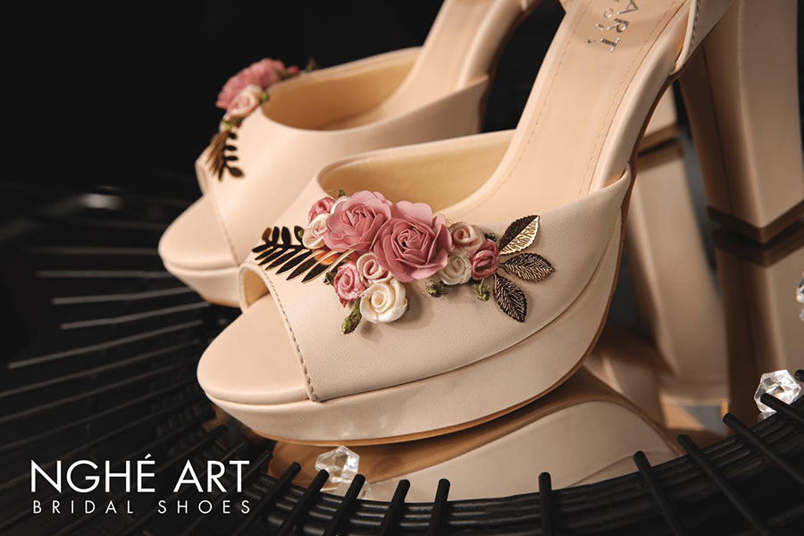 Giày cưới phá cách - Giày lạ cho cô dâu cá tính - Ảnh 5 -  Nghé Art Bridal Shoes – 0822288288