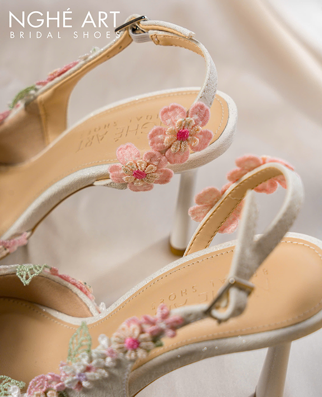 Giày cưới quai hậu - Ảnh 6 - Nghé Art Bridal Shoes – 0822288288