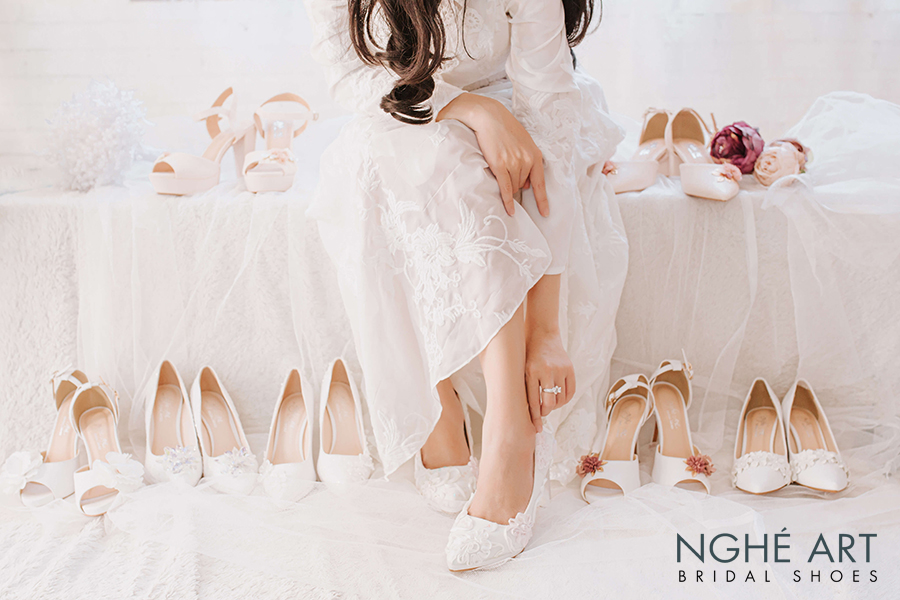 4 lý do để Nàng yêu giày cô dâu Nghé Art - Ảnh 5 -  Nghé Art Bridal Shoes – 0908590288