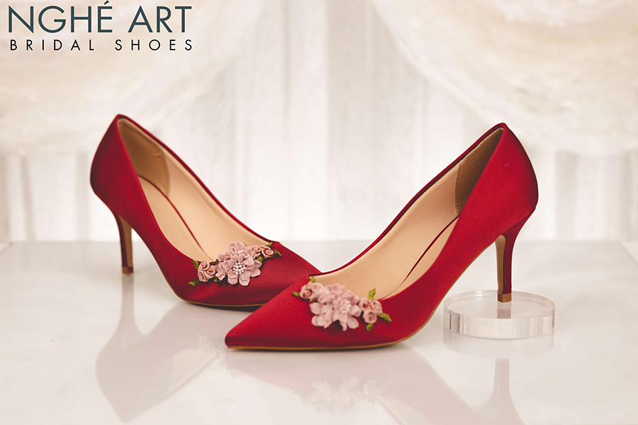 Top 5 mẫu giày diện Tết tại nhà Nghé Art các nàng không thể bỏ qua - Ảnh 2 -  Nghé Art Bridal Shoes – 0908590288
