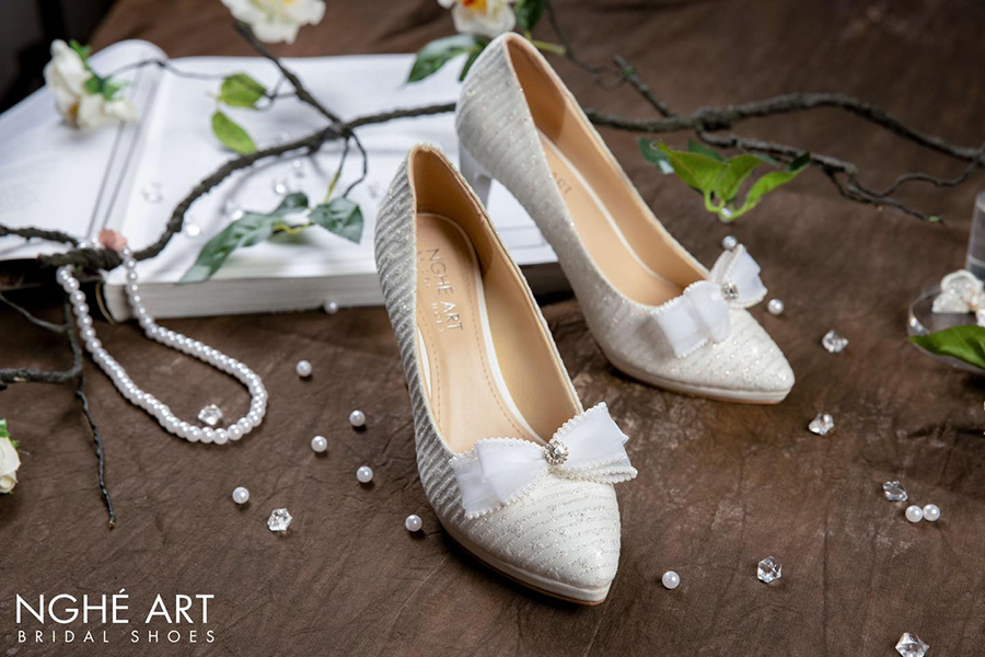 Top 8 mẫu giày cao gót diện Tết - Ảnh 18 -  Nghé Art Bridal Shoes – 0822288288