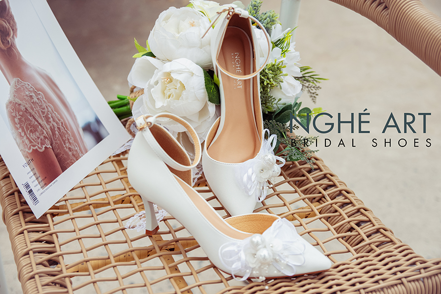 Top các mẫu giày cưới Nghé Art hot nhất năm 2022 - Ảnh 3 -  Nghé Art Bridal Shoes – 0822288288