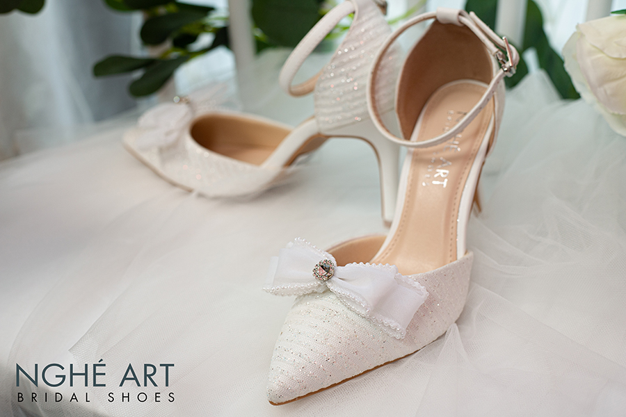 Top các mẫu giày cưới Nghé Art hot nhất năm 2022 - Ảnh 8 -  Nghé Art Bridal Shoes – 0822288288