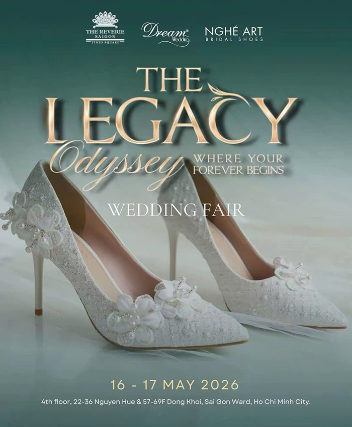 Triển Lãm Cưới The Legacy Odyssey - Ảnh 1 - Nghé Art Bridal Shoes – 0822288288