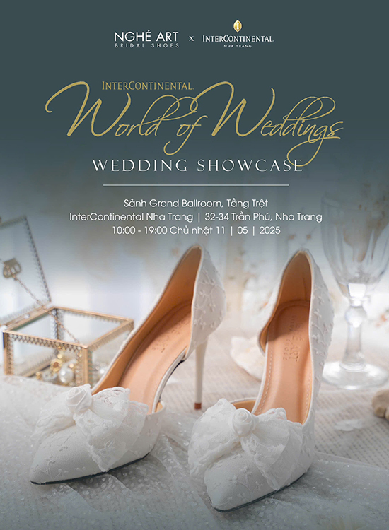 Triển Lãm Cưới World of Weddings - Ảnh 1 - Nghé Art Bridal Shoes – 0822288288